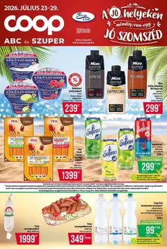 COOP - COOP - Abc & Szuper / Tisza megtekintése, amely érvényes 2026.07.23.-től
