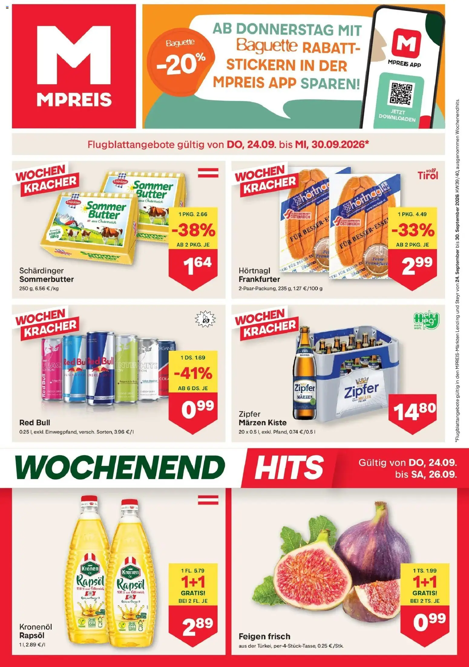 Vorschau der Angebote: MPREIS MPREIS Steyr gültig ab 24.09.2026