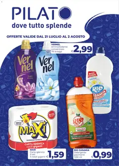 Anteprima dell'opuscolo Pilato volantino dal negozio Pilato valido da 21/07/2026