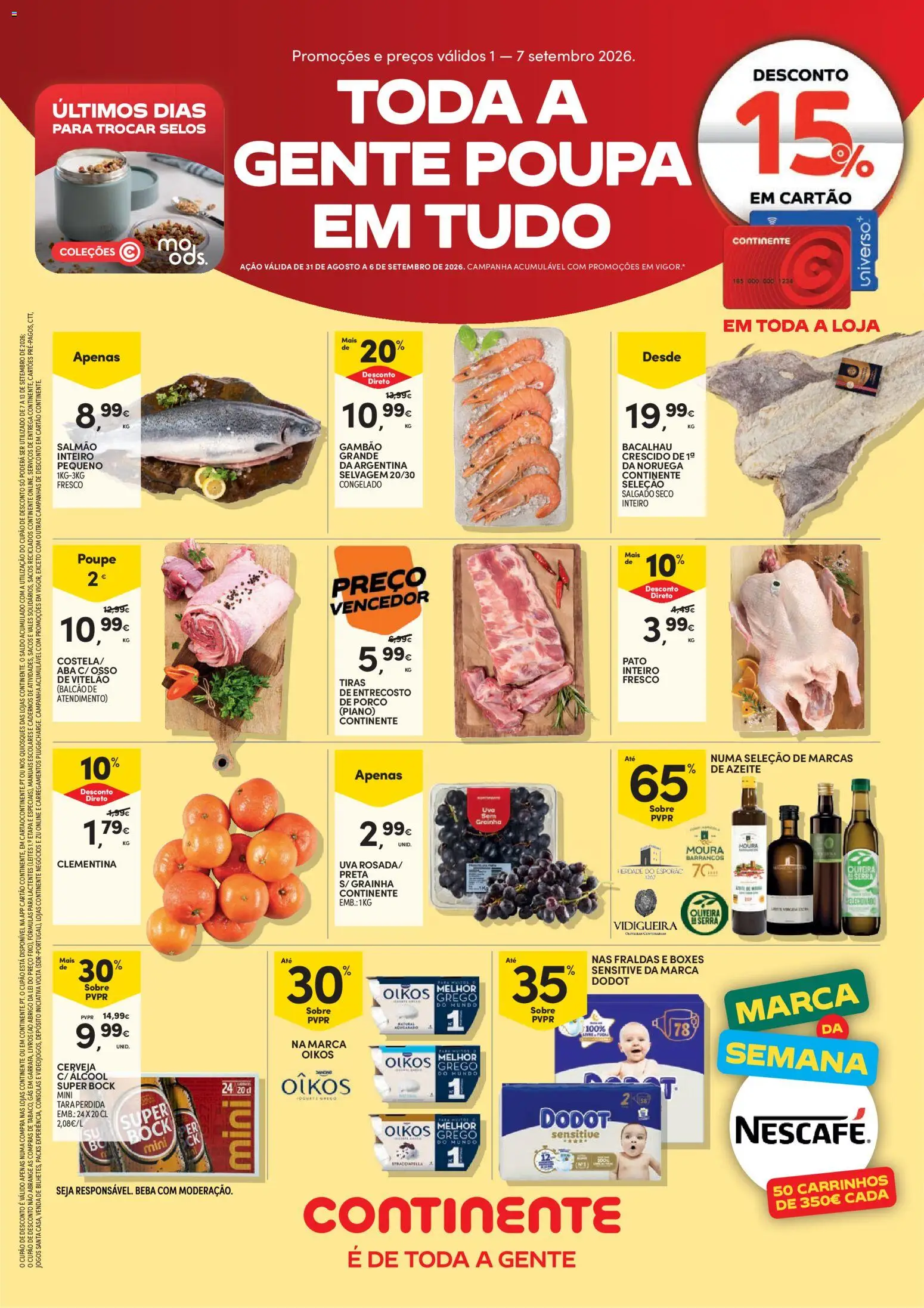 Pré-visualização do folheto da loja Continente válida a partir de 01/09/2026