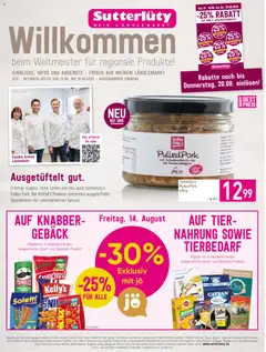 Vorschau der Angebote: Sutterlüty Sutterlüty Flugblatt gültig ab 13.08.2026