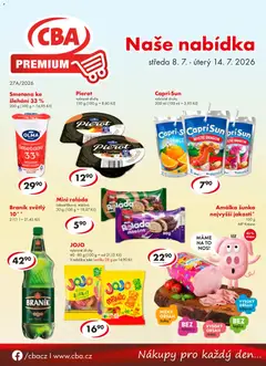 Náhled nabídky: CBA CBA leták - Premium platný od 08.07.2026