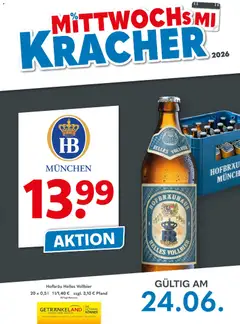Vorschau von dem Prospekt des Geschäftes Getränkeland, gültig ab dem 24.06.2026
