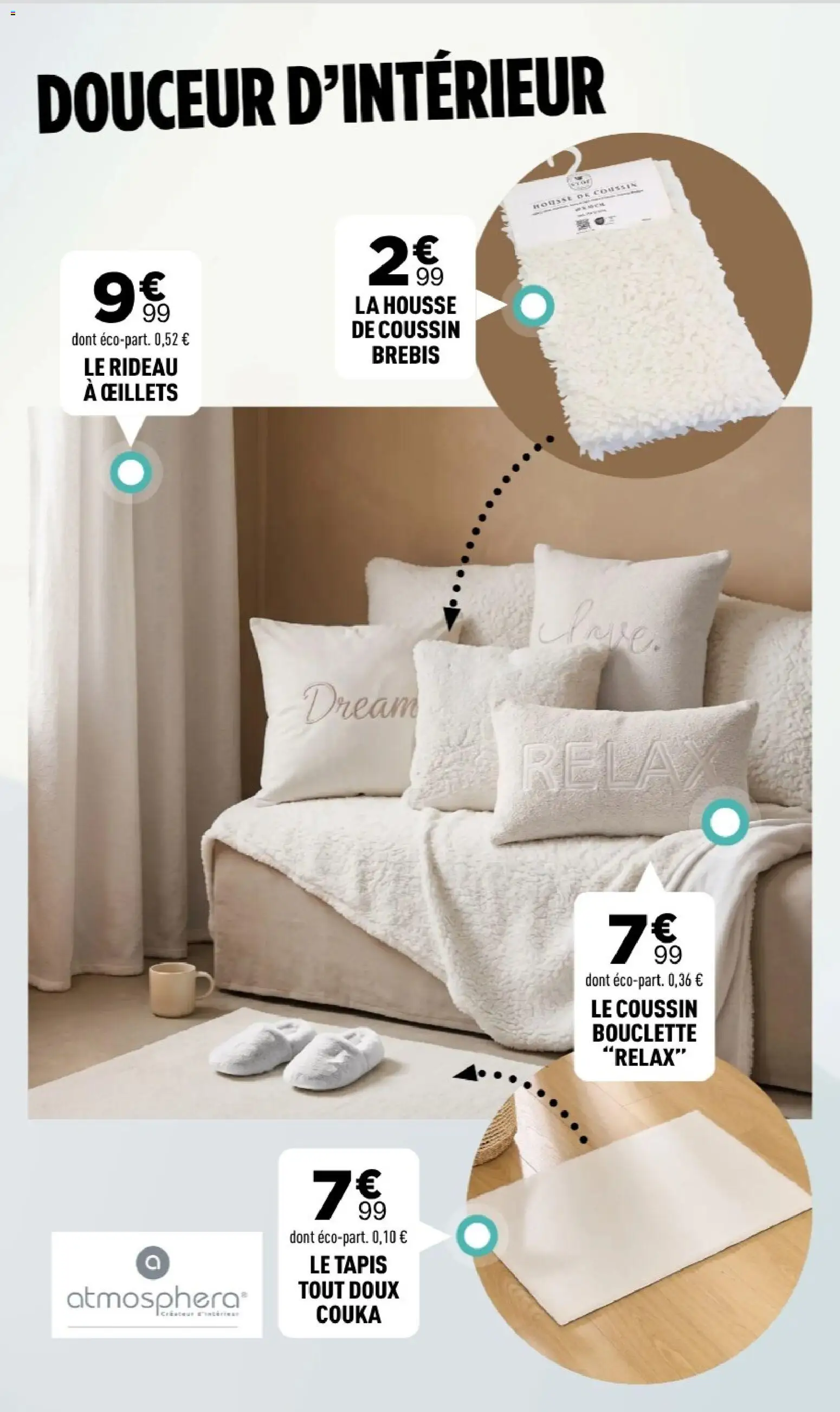 Prévisualisation de Centrakor catalogue du magasin Centrakor formulaire valide 19/10/2026 - Tapis, Rideau