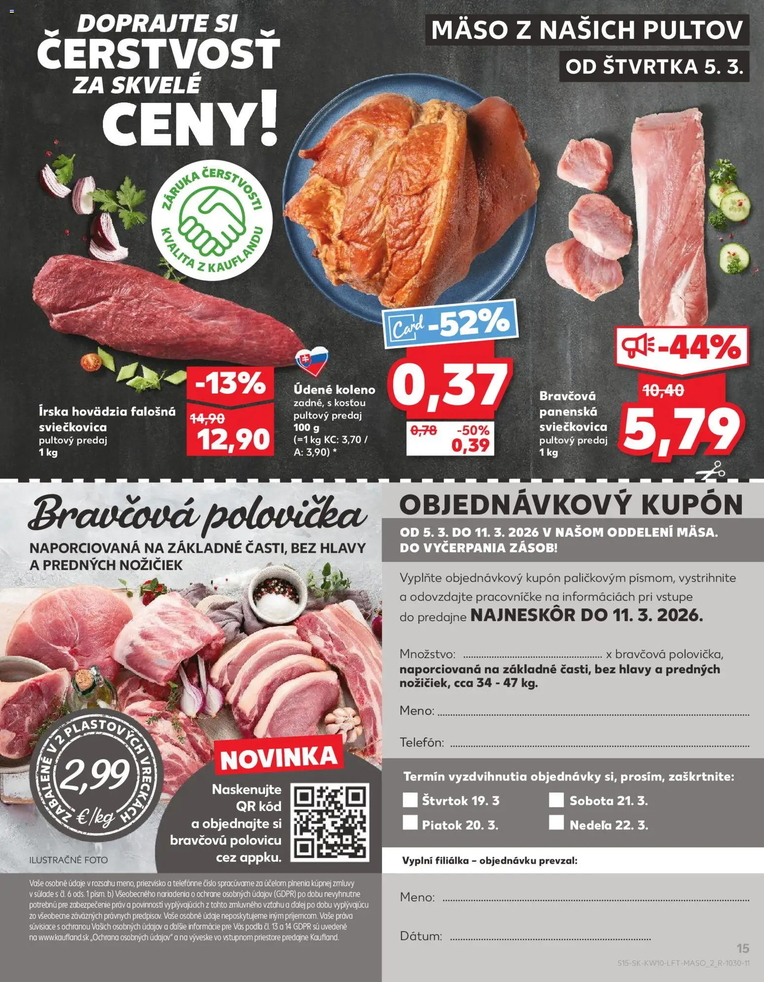 Náhľad Kaufland letáku platného od 05.03.2026