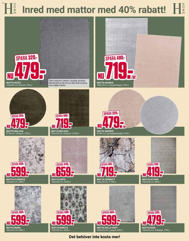 Nytt ÖoB reklamblad från 03/08