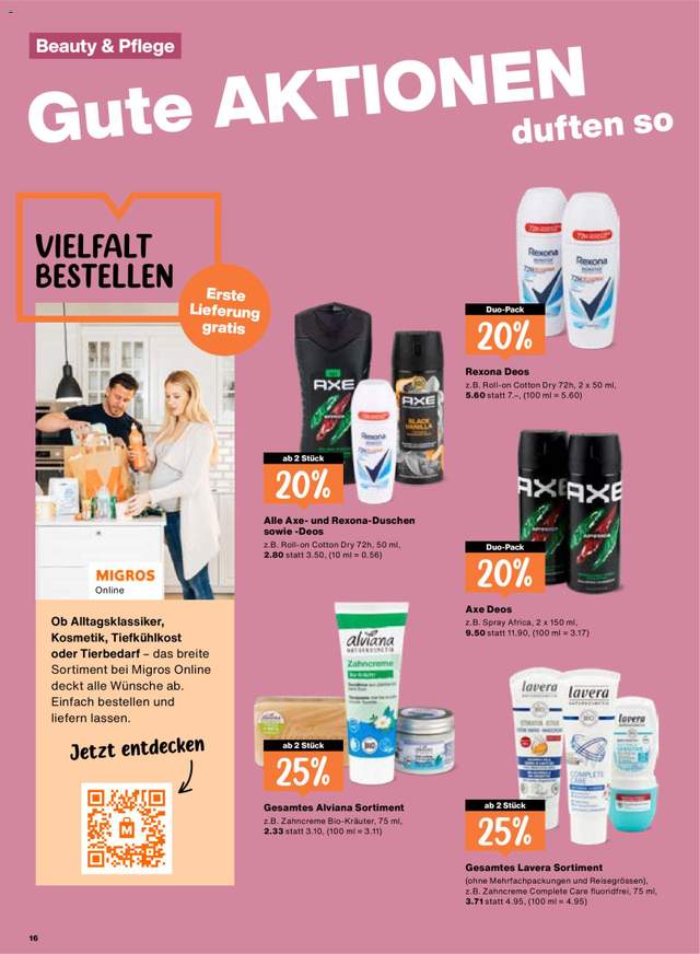 Neue Migros Aktionen ab 04.06.