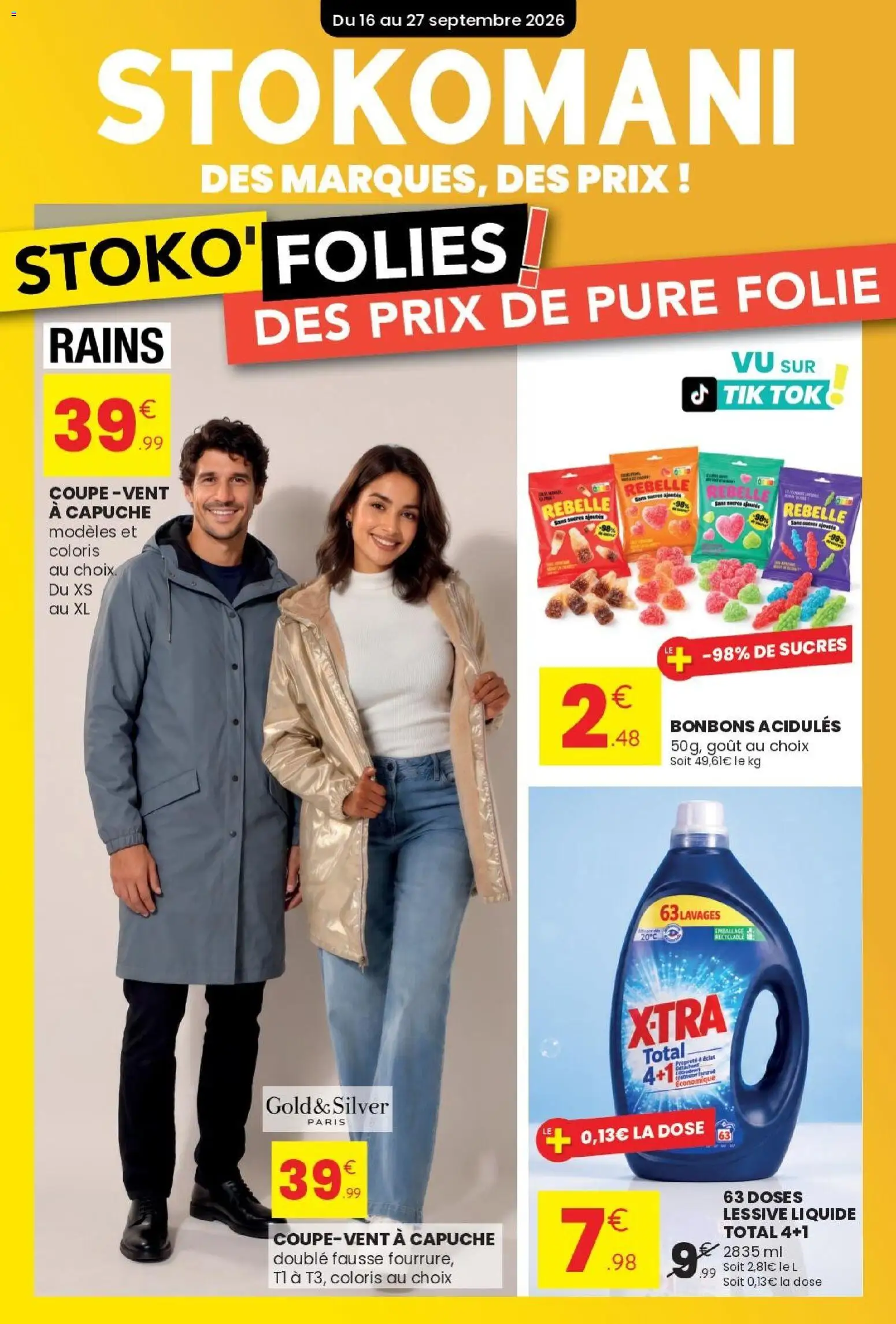 Prévisualisation de Stokomani catalogue du magasin Stokomani formulaire valide 16/09/2026
