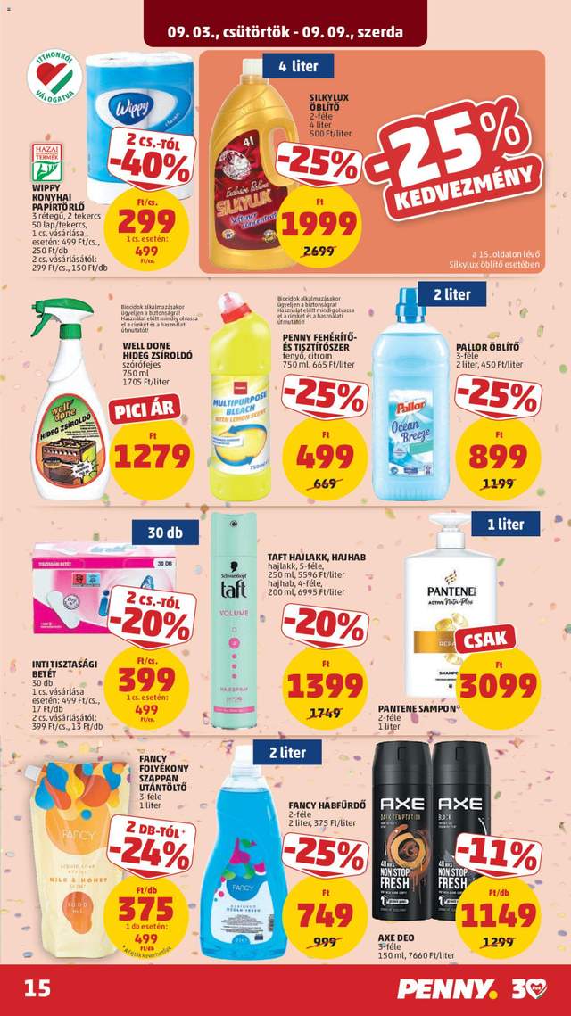 Új Penny akciós újság 09.03.