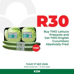 Preview of Food Lover's Market flyer valid from 17/09/2026