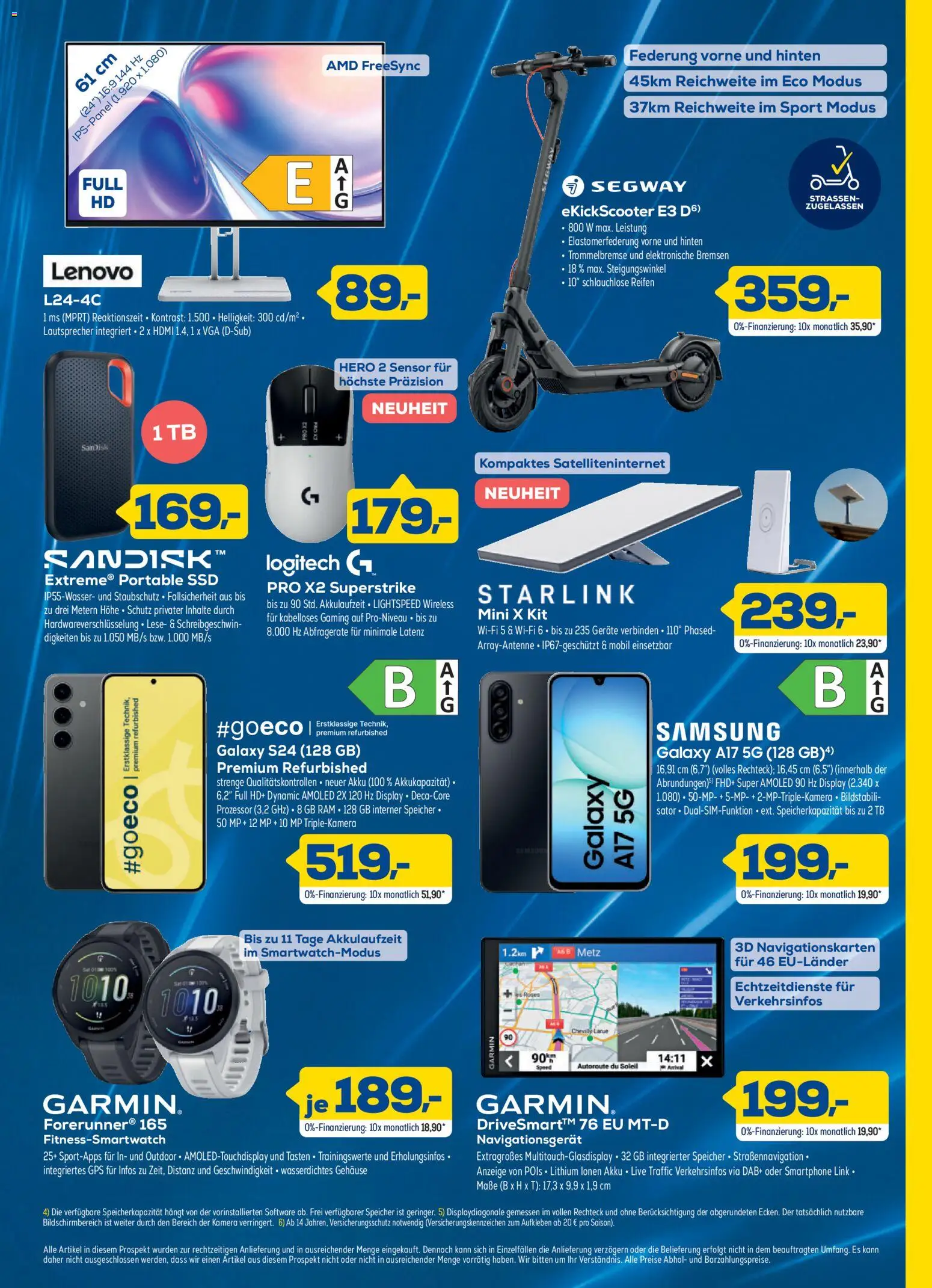 Vorschau von dem Prospekt des Geschäftes Euronics, gültig ab dem 28.10.2026 - Samsung, Lenovo, Kamera, Lautsprecher, Smartphone