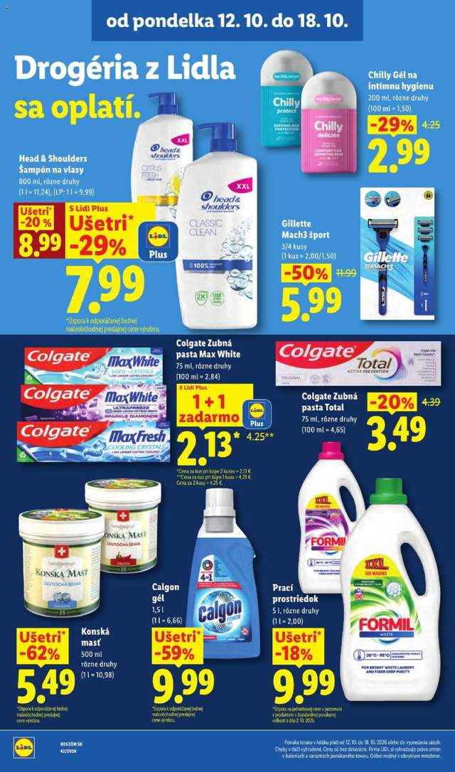 Nový Lidl leták od 12.10.