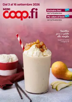 Anteprima dell'opuscolo COOP volantino Firenze dal negozio COOP valido da 03/09/2026