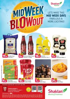 Preview of the catalogue Shaklan catalogue Midweek Blowout Al Jaddaf 1, Dubai of store Shaklan valid from 6 Jul, 2026