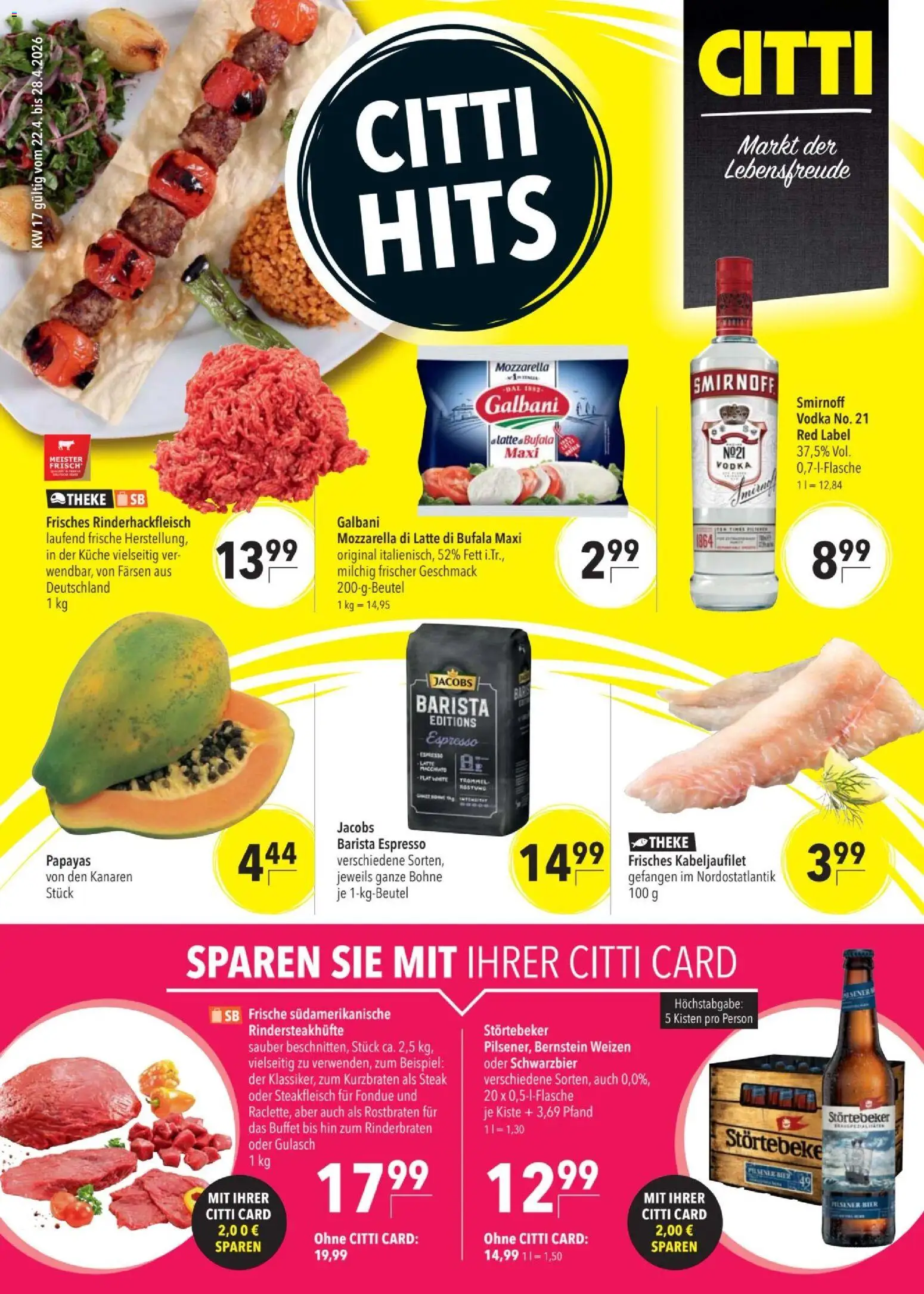 Eksempel på tilbudsavis CITTI - Tilbud fra butik CITTI gyldig fra 22/04/2026