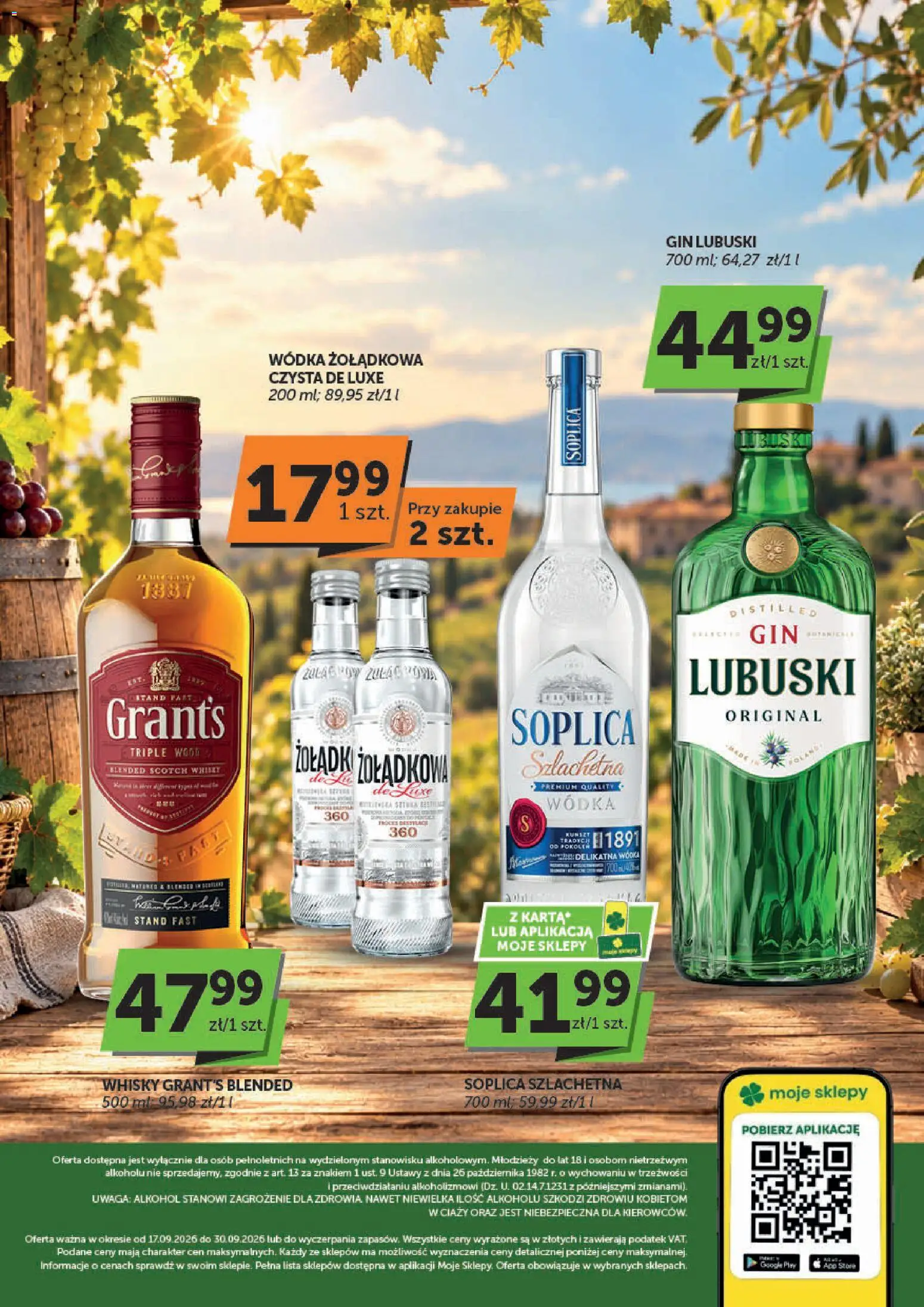 Pogląd gazetki "ABC gazetka alkoholowa" ze sklepu ABC ważnej od 17.09.2026