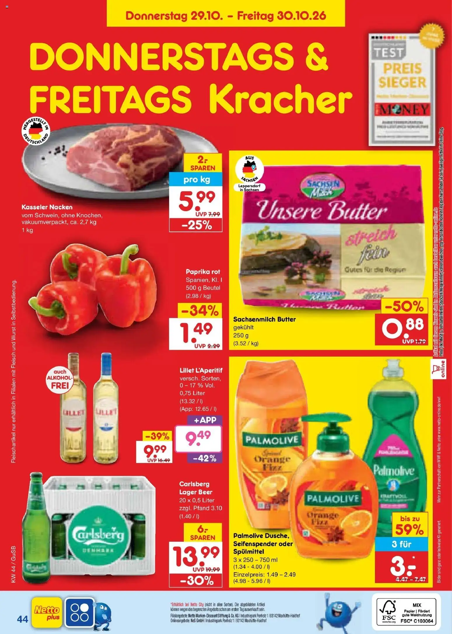Vorschau von dem Prospekt des Geschäftes Netto Marken-Discount, gültig ab dem 26.10.2026