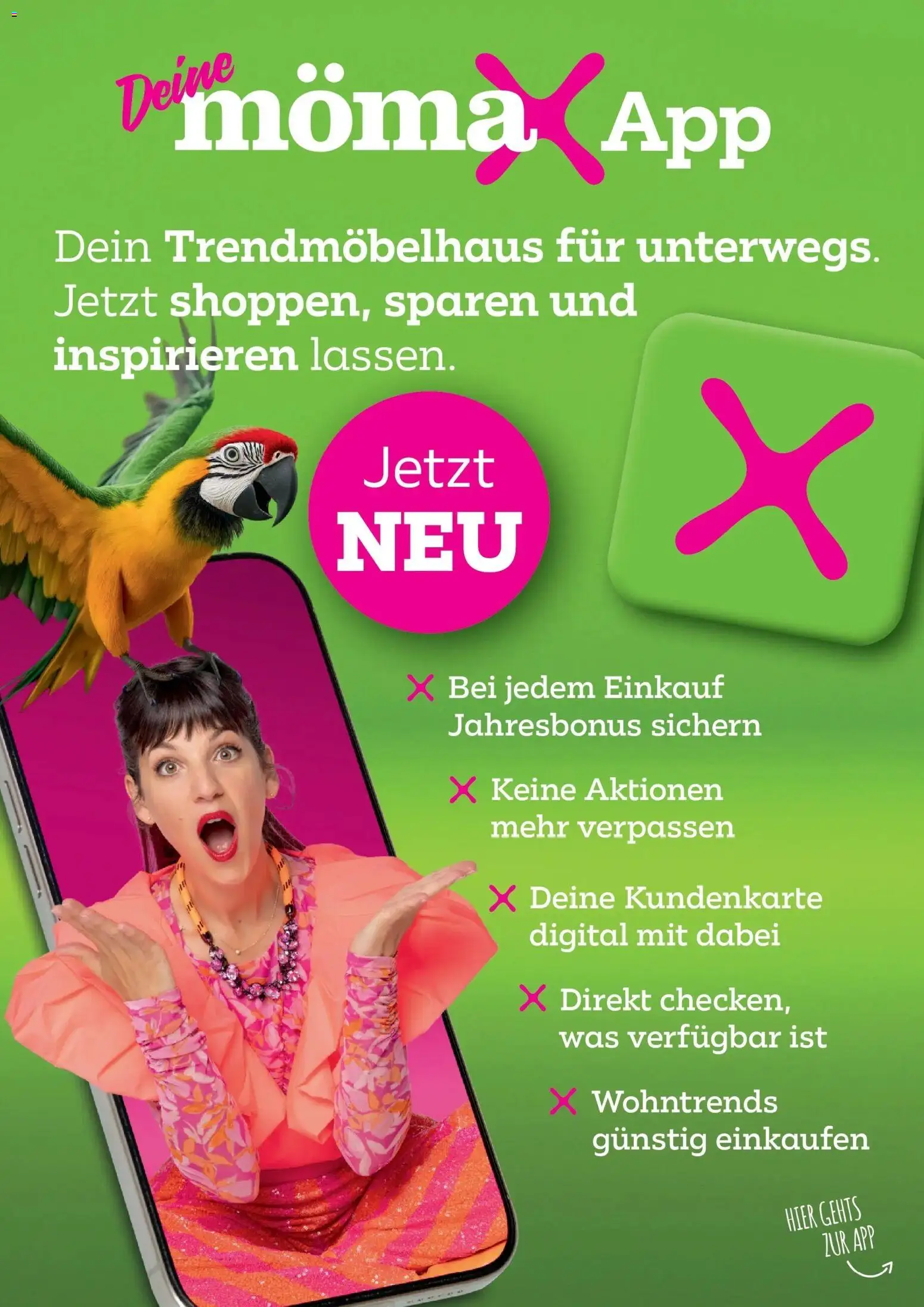 Vorschau der Angebote: Mömax Mömax Deine Mömax App gültig ab 26.05.2026