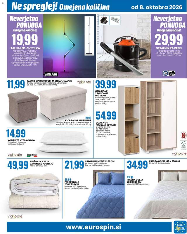 Novi Eurospin katalog od 08.10.