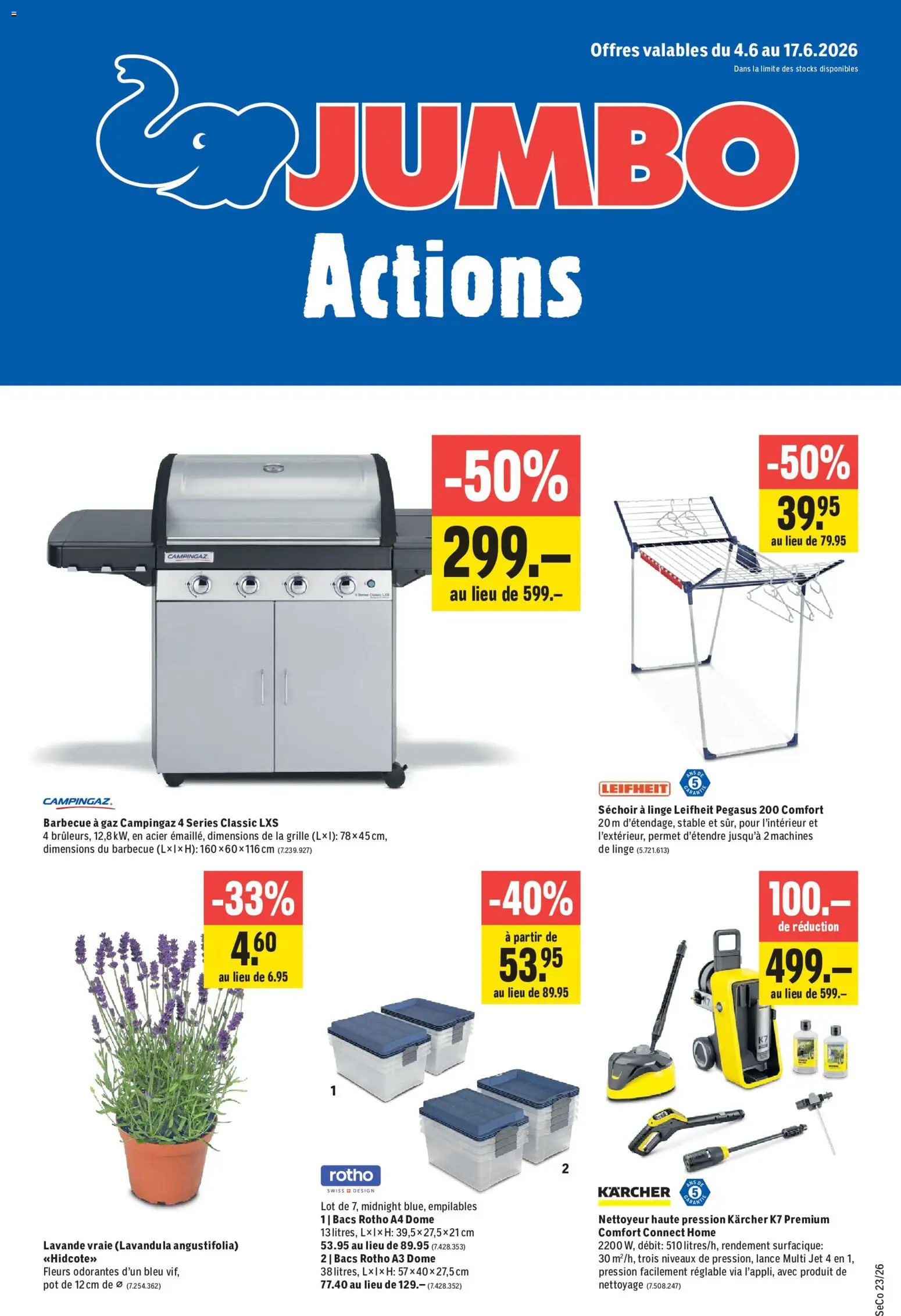 Vorschau des Merkblatts Jumbo aktionen FR vom Shop Jumbo gültig von 04.06.2026 bis 17.06.2026