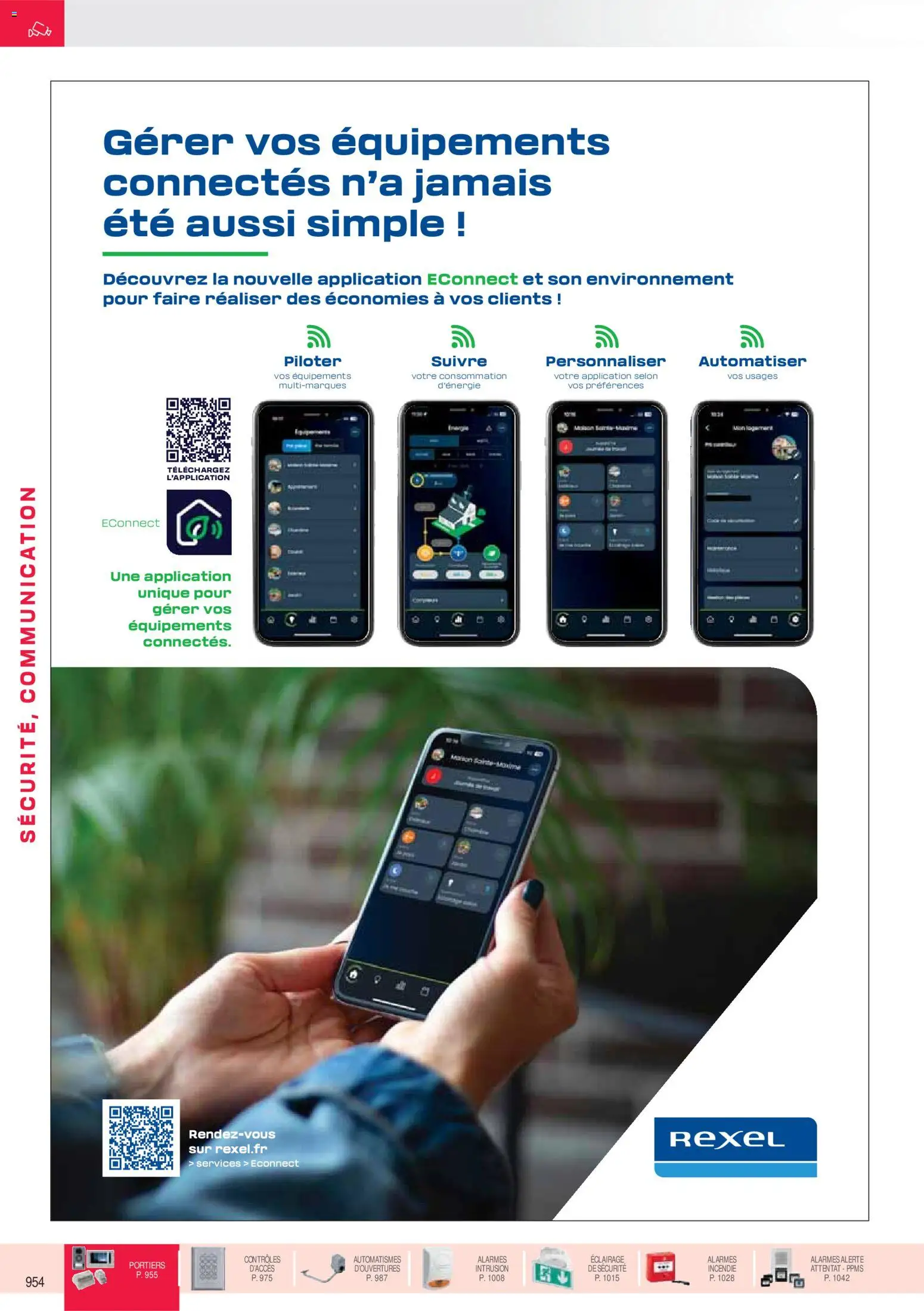 Prévisualisation de Brochure sécurité, communication du magasin Rexel formulaire valide 18/11/2025 - Éclairage
