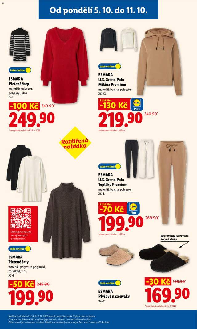 Nový Lidl leták od 05.10.