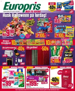 Forhåndsvis Europris kundeavis fra butikk Europris gyldig fra 26/10/2026