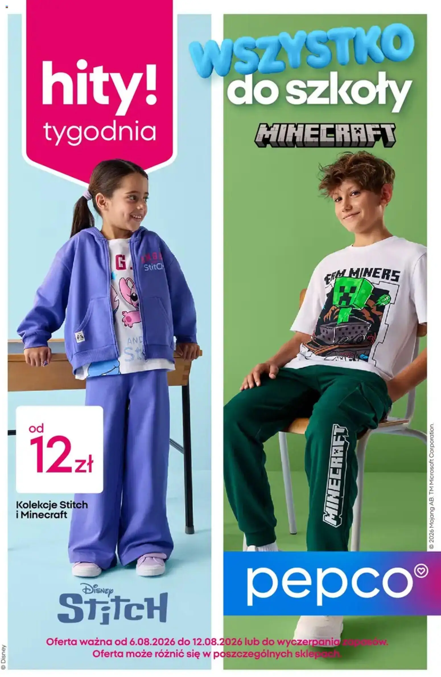 Pogląd gazetki "Pepco gazetka" ze sklepu Pepco ważnej od 06.08.2026