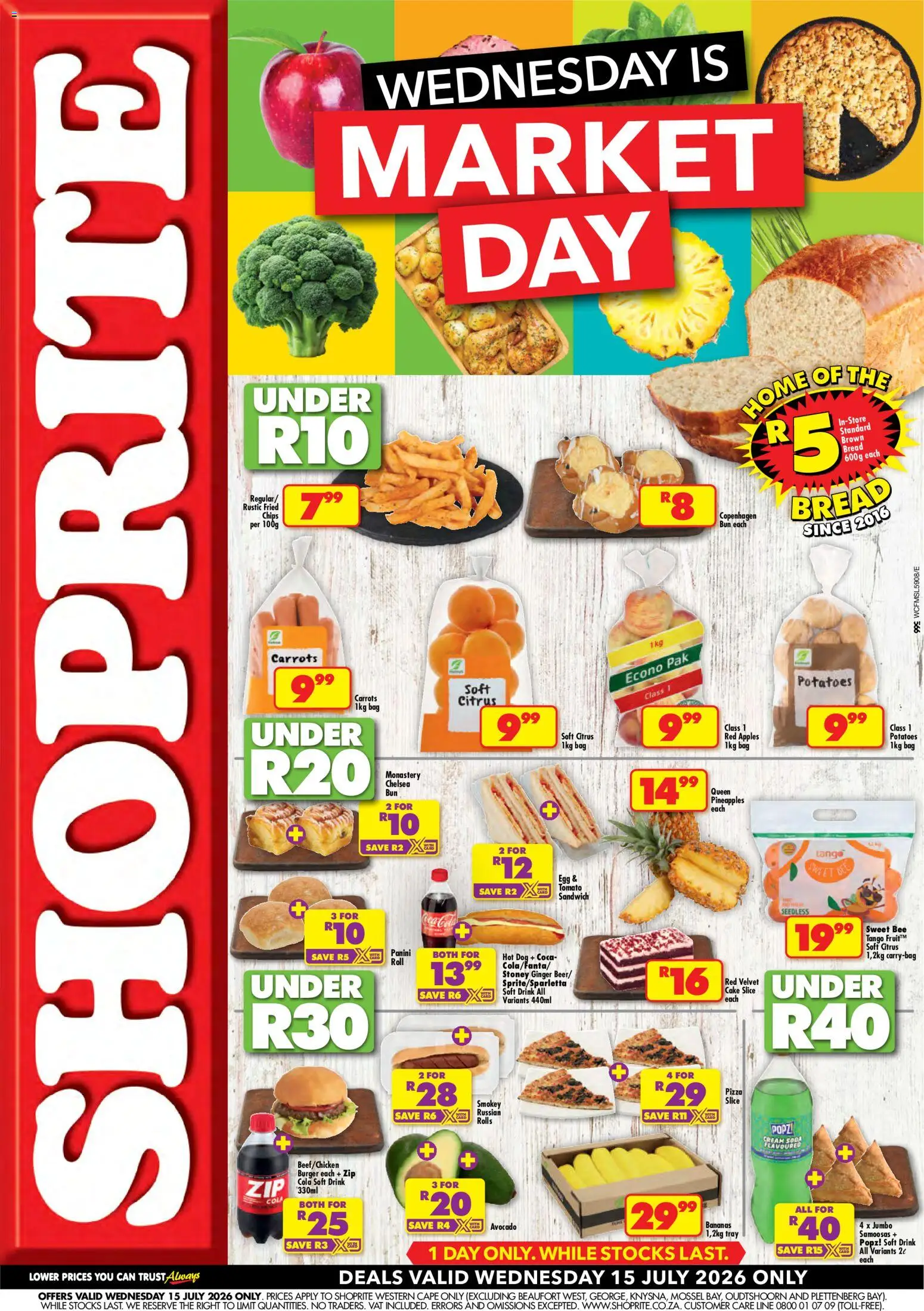 Preview of Shoprite flyer valid from 15/07/2026