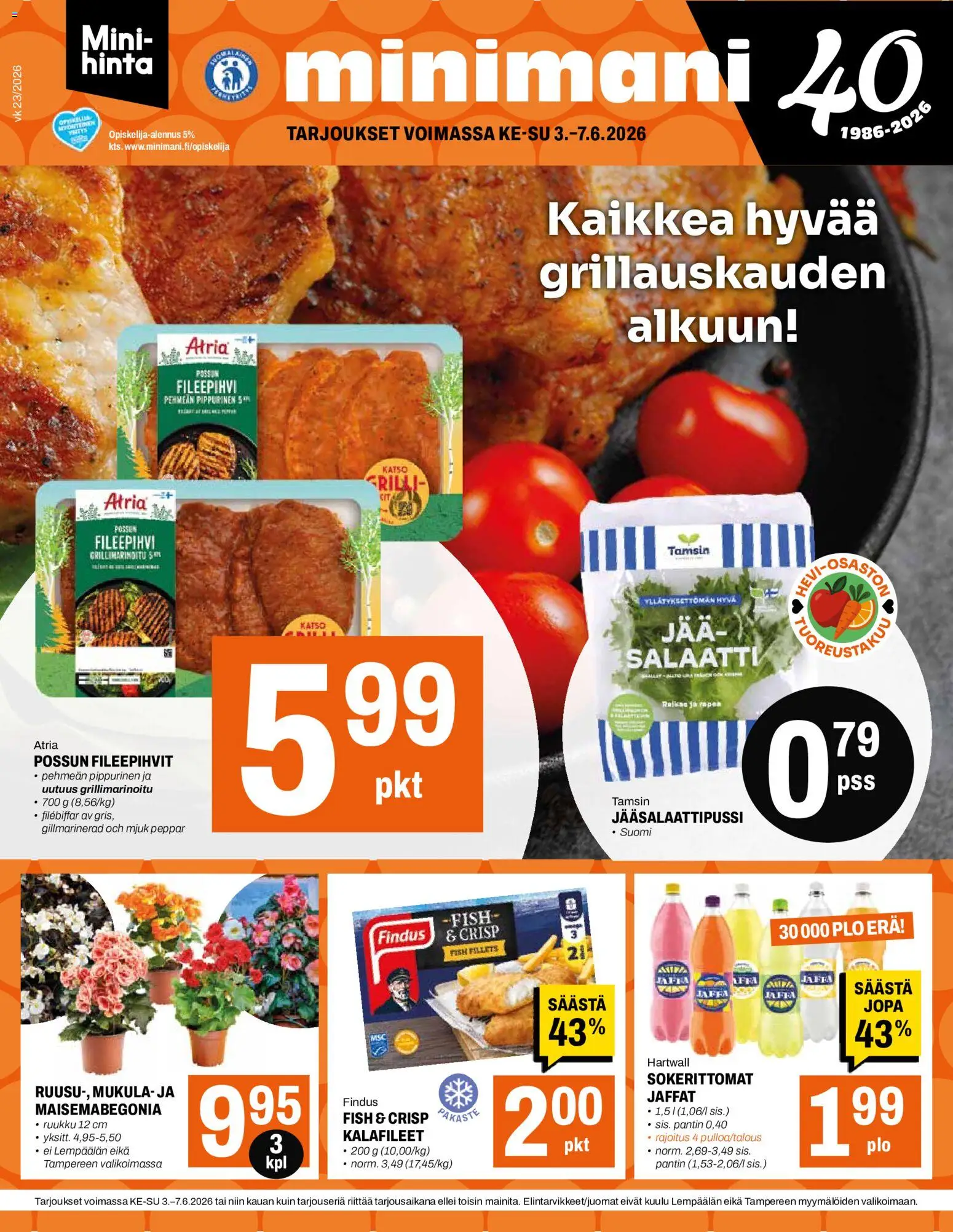 Kaupan Minimani Minimani tarjoukset esikatselu, voimassa 03/06/2026