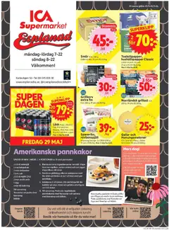 Förhandsgranska reklamblad Stockholm från butik ICA Supermarket gäller från 25/05/2026