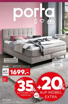 Vorschau von dem Prospekt des Geschäftes Porta!, gültig ab dem 09.08.2026