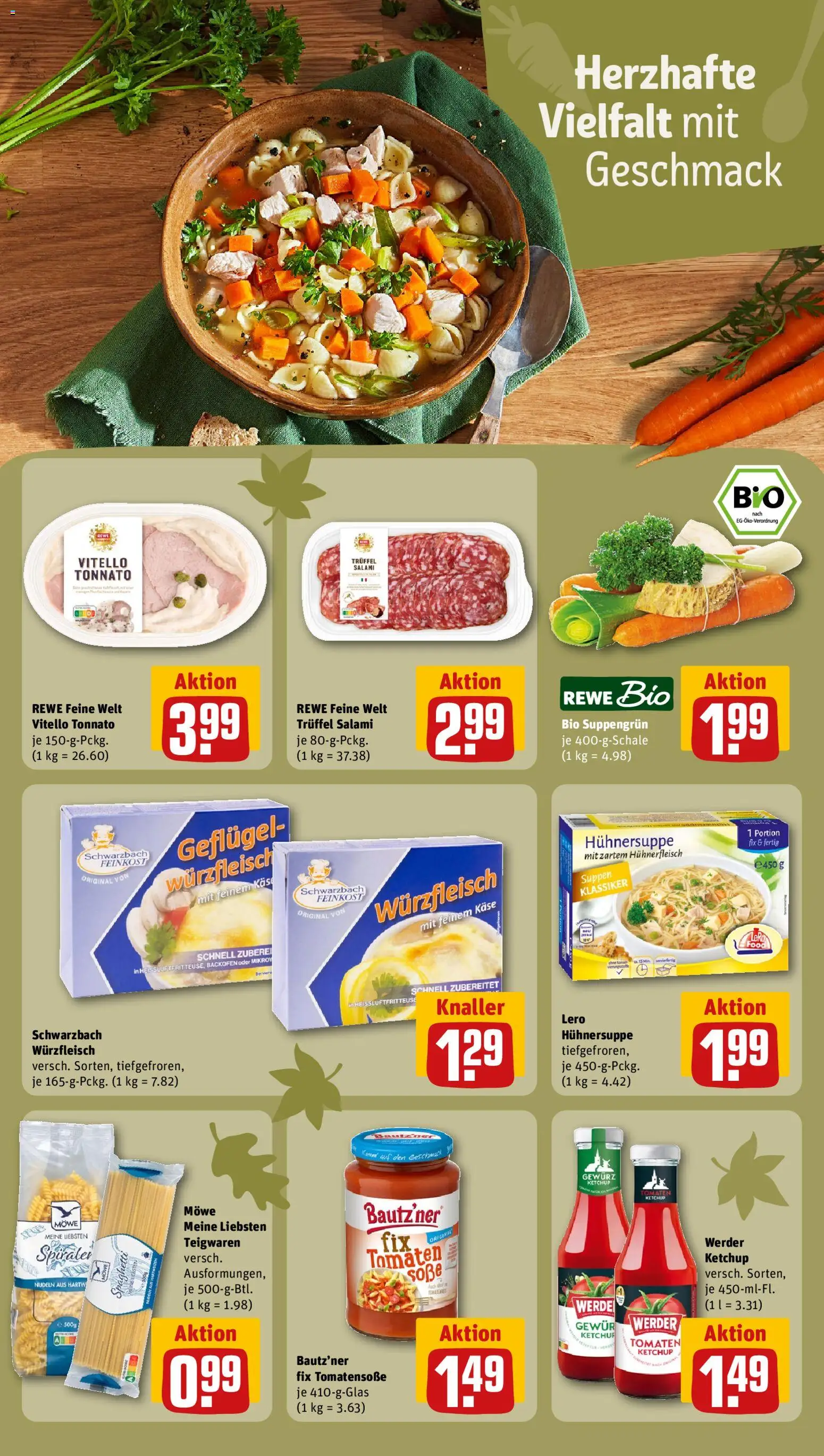 Vorschau von dem Prospekt des Geschäftes Rewe, gültig ab dem 02.11.2026