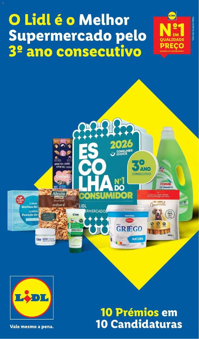 Novo folheto Lidl a partir de 27/07