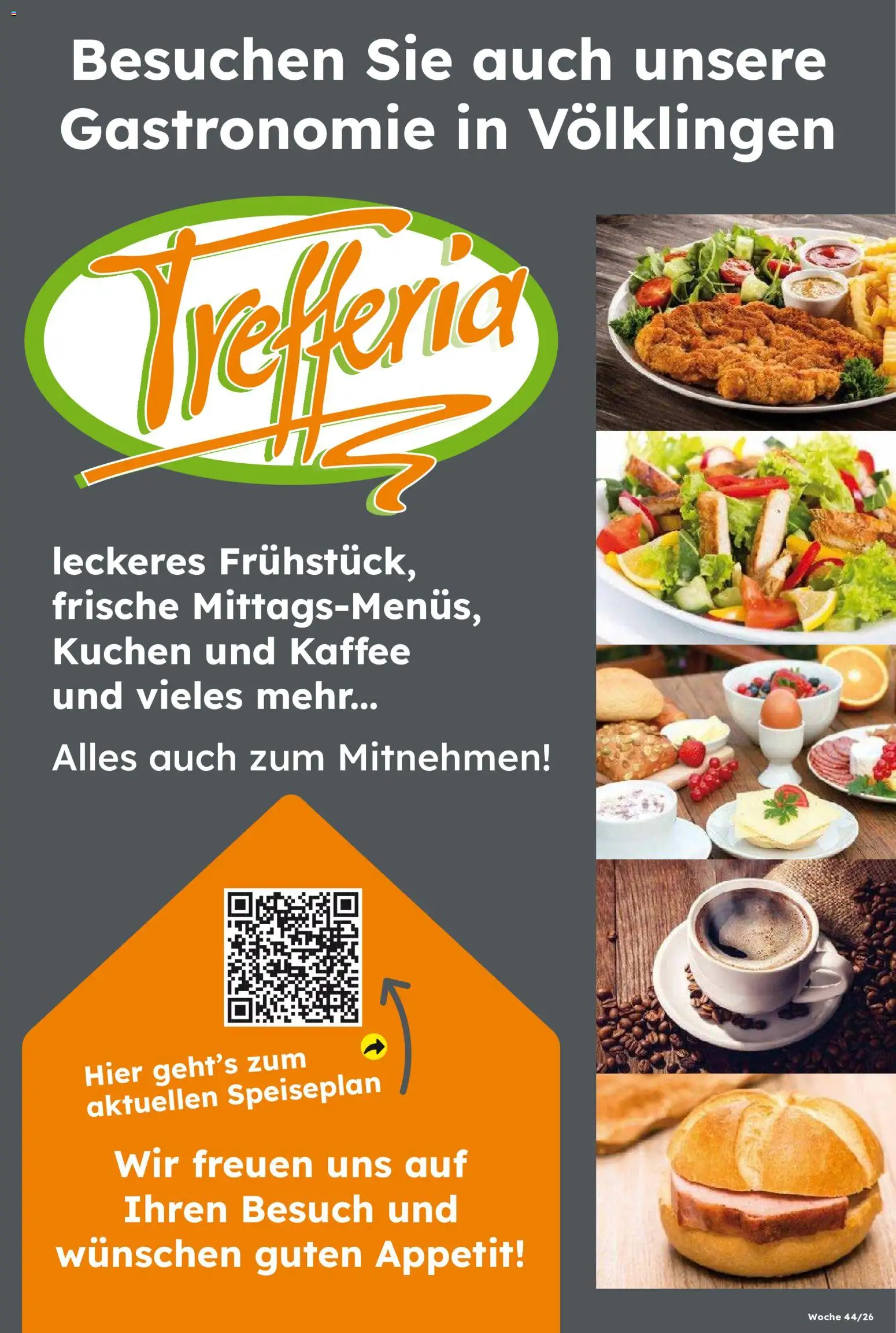 Vorschau von dem Prospekt des Geschäftes Globus Baumarkt, gültig ab dem 25.10.2026 - Kaffee, Kuchen