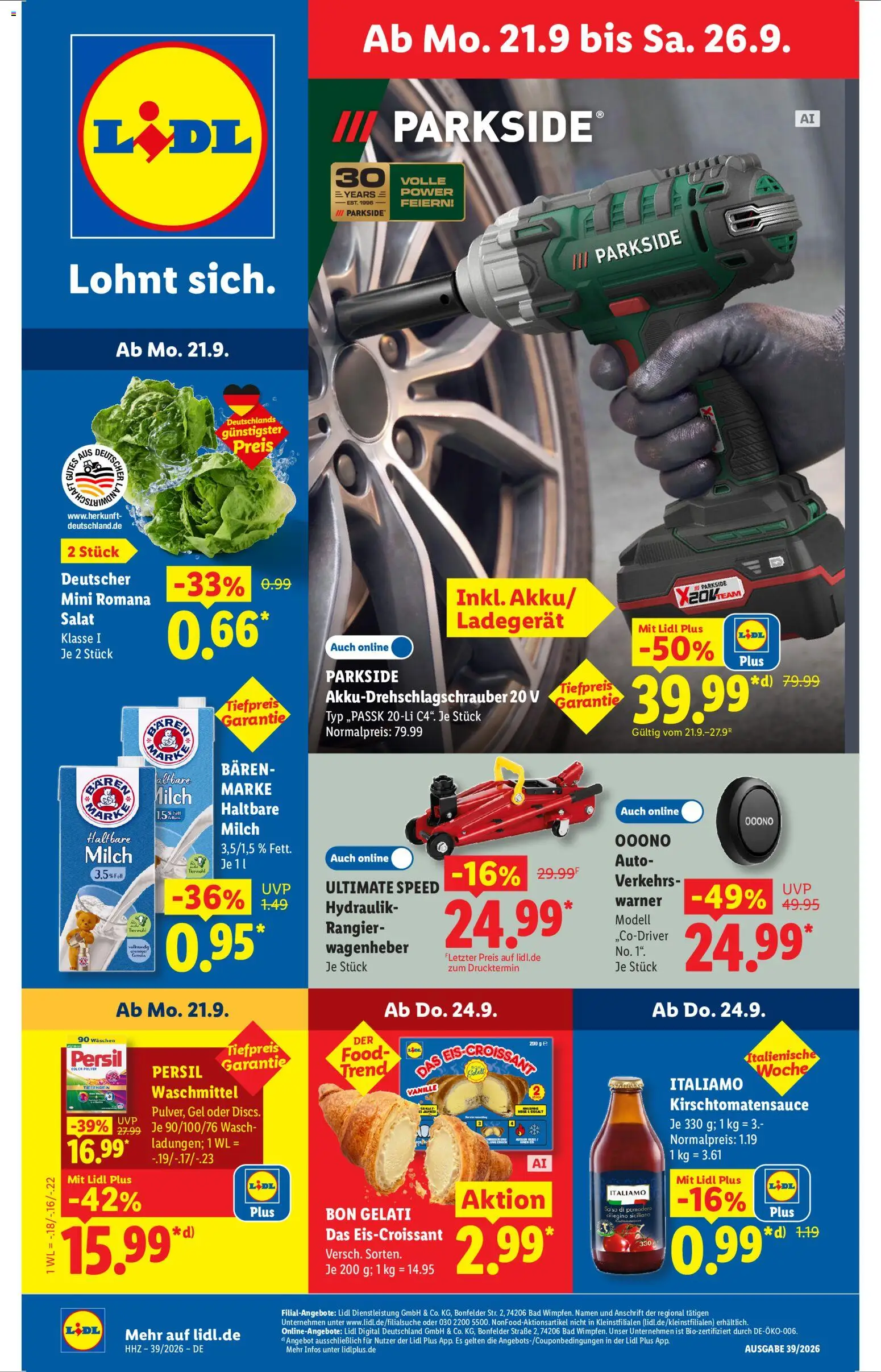 Lidl Freilassing > Prospekt vom 14.09.2026