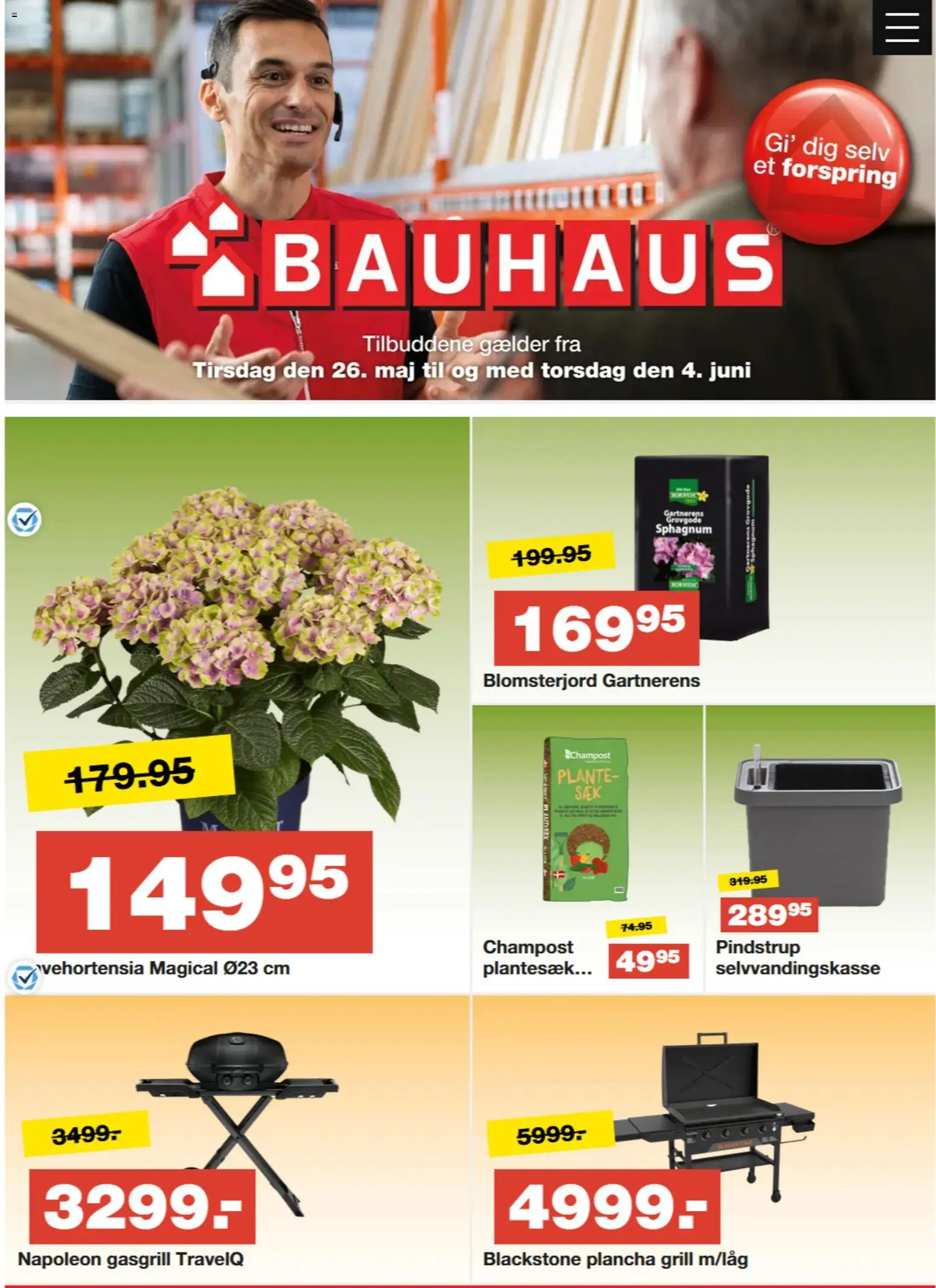 Eksempel på tilbudsavis Bauhaus - Tilbudsavis fra butik Bauhaus gyldig fra 26/05/2026