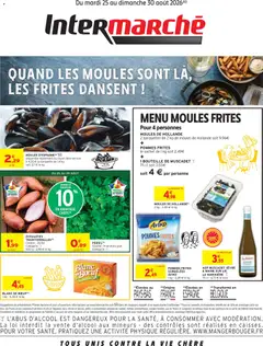 Prévisualisation de Intermarché catalogue Moules frites du magasin Intermarché formulaire valide 25/08/2026