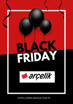 Arçelik Arçelik - Black Friday ön duyuru 20.10.2026 - Broşürünün önizlemesi