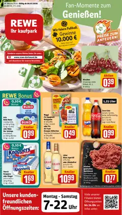 Vorschau von dem Prospekt des Geschäftes Rewe ihr Kaufpark, gültig ab dem 06.07.2026