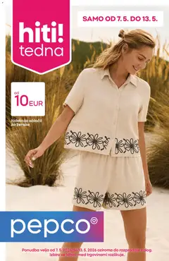 Predogled kataloga iz trgovine Pepco veljaven od 07.05.2026
