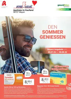 Vorschau von dem Prospekt des Geschäftes Angebote, gültig ab dem 25.07.2026