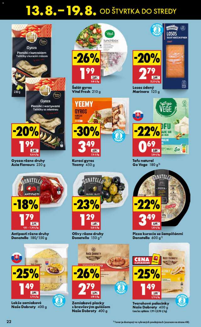 Nový Biedronka leták od 13.08.