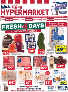 Preview of Pick n Pay flyer valid from 10/09/2026