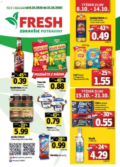 Náhľad Fresh letáku platného od 08.10.2026