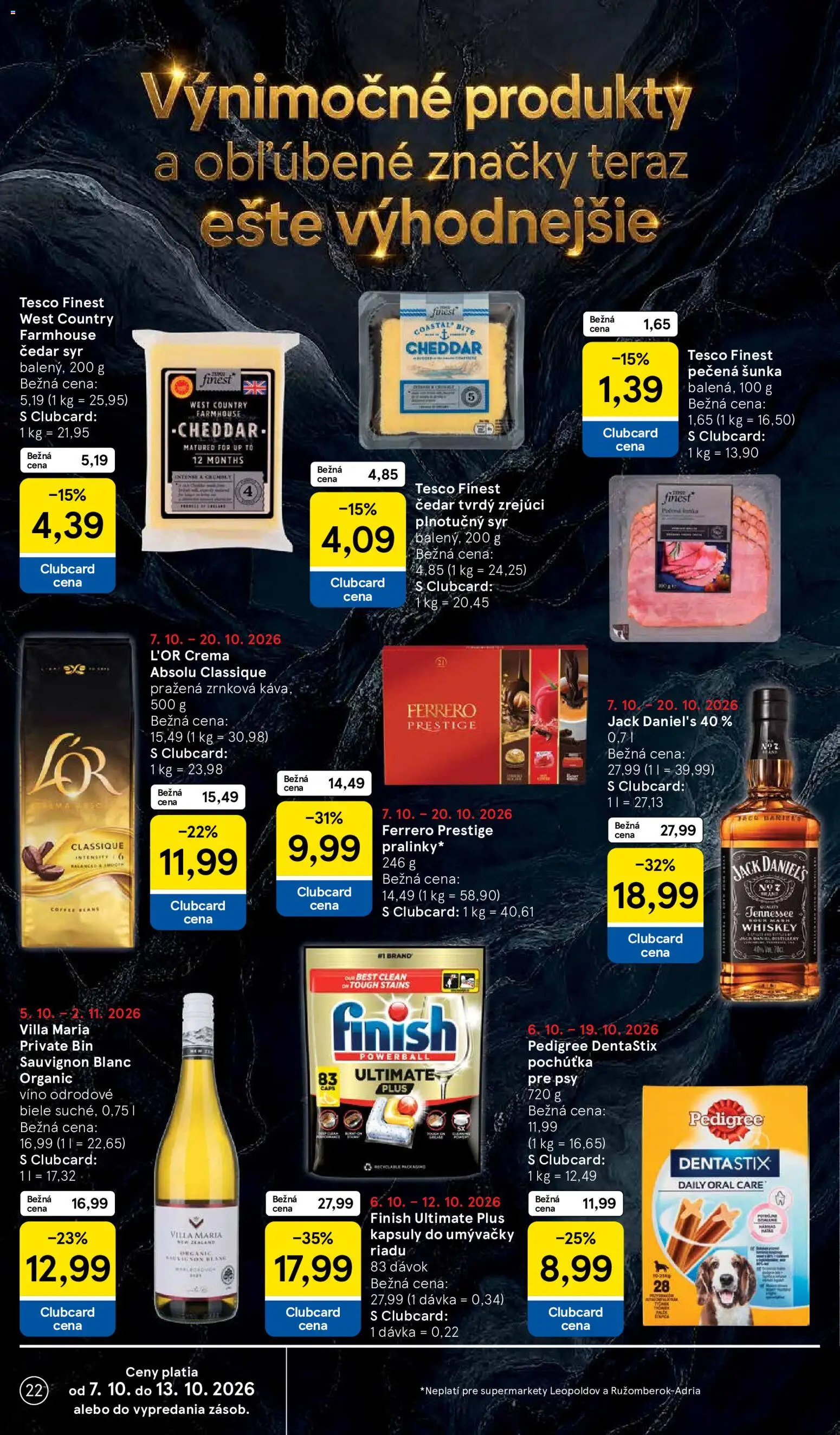 Náhľad Tesco letáku platného od 07.10.2026
