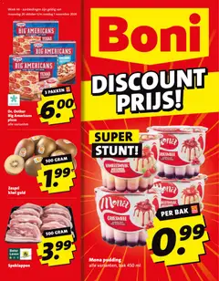 Voorbeeld van Boni folder van winkel Boni geldig vanaf 25-10-2026