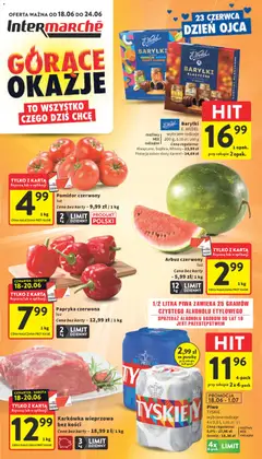 Pogląd gazetki "Intermarche gazetka" ze sklepu Intermarche ważnej od 18.06.2026