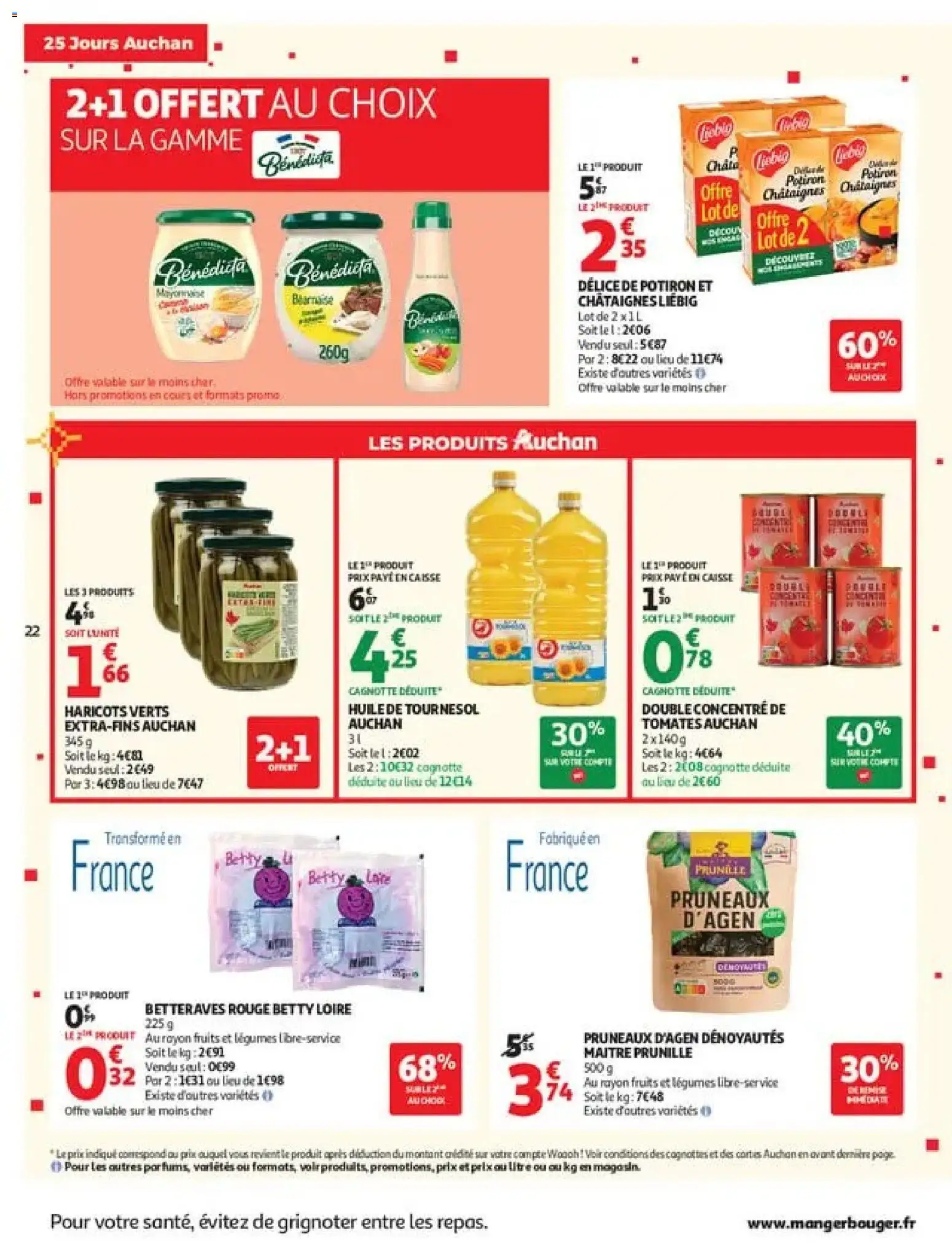 Prévisualisation de Auchan catalogue du magasin Auchan formulaire valide 03/11/2026