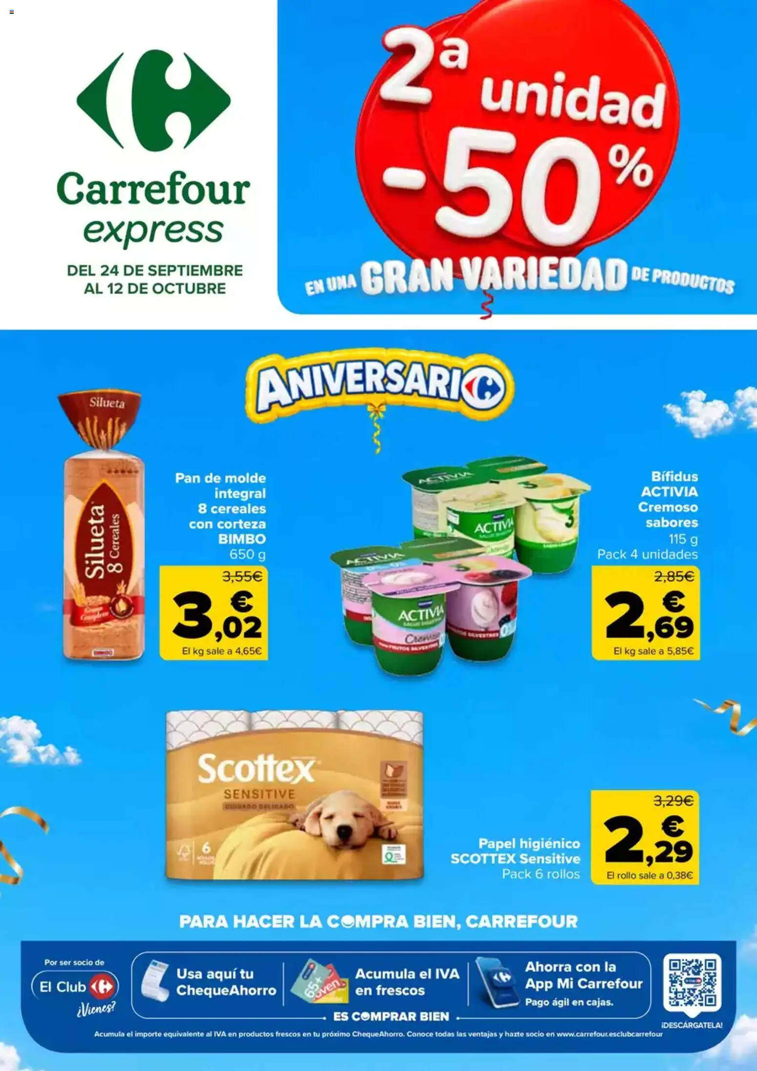Vista previa del folleto de la tienda Carrefour Express válido desde el 24/09/2026 